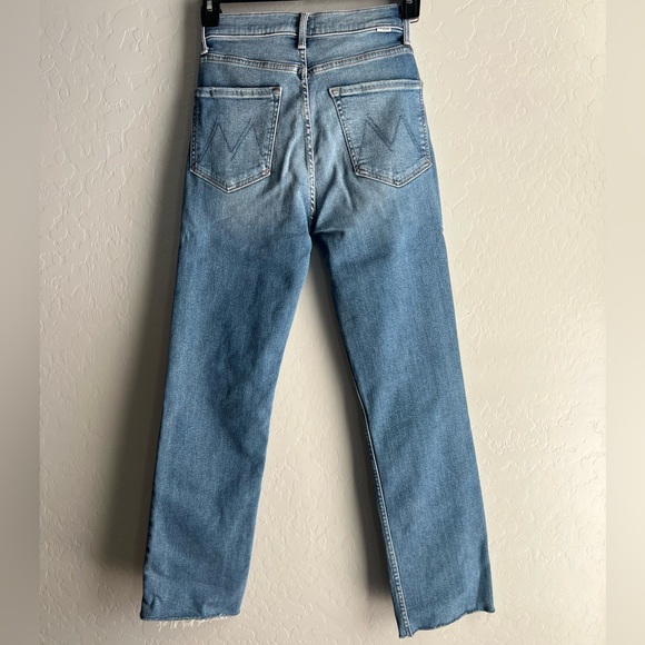 Mother HIGH WAISTED RIDER ANKLE FRAY - Picture 5 of 12